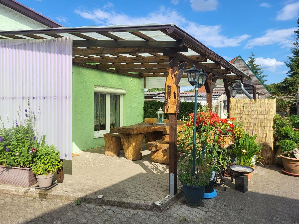 Ferienwohnung Bauerngarten Klein Vielen エクステリア 写真